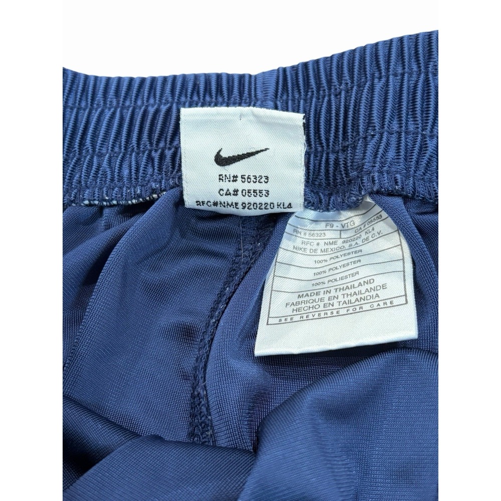 Vintage Nike Mens Dazzle Pants Tearaway Breakaway Snap Basketball Blue Orange M - Picture 3 of 6